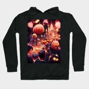 Spooky Halloween Pumpkin Face The Most Horror Season of All Time For Fall Hoodie